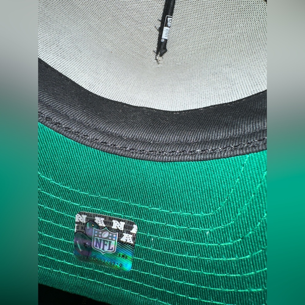 New Era Saints A-Frame Snapback Hat - Tan and Black NWT - Picture 8 of 10